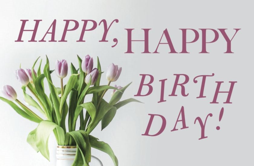 Postcard-Happy Happy Birthday! (Pack Of 25)