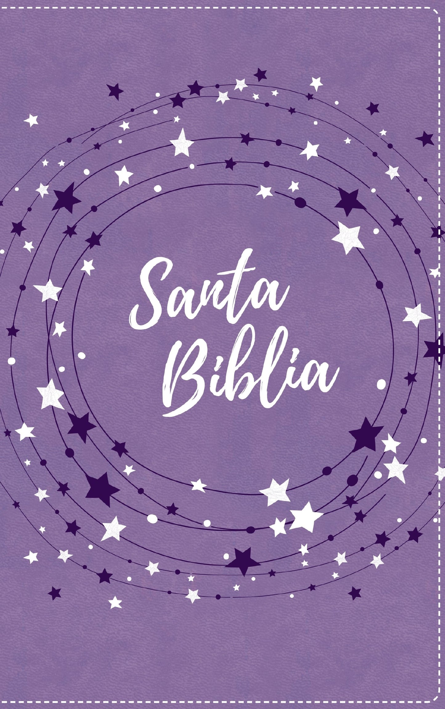 NVI Biblia Para Ninos Texto Revisado 2022 (Holy Bible For Kids Revised Text 2022)-Lavender Leathersoft