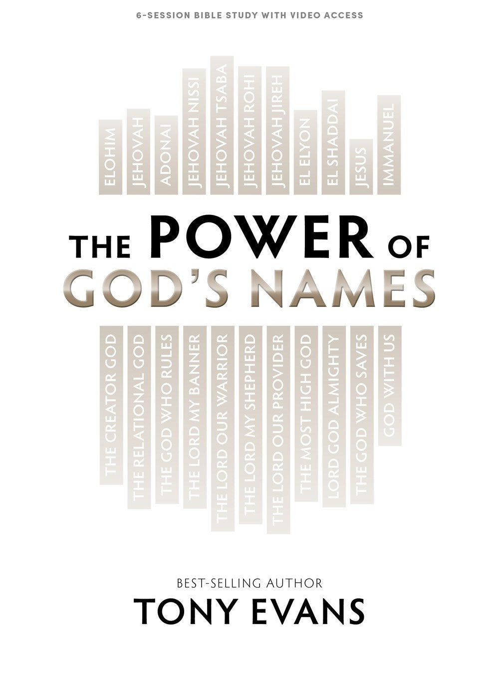 The Power Of God's Names Bible Study Book With Video Access