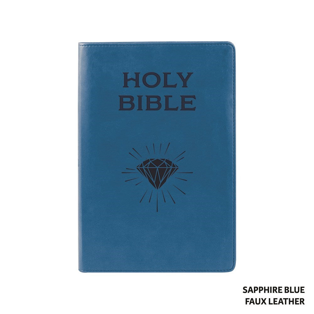 LSB Legacy Standard Bible Children's Bible-Sapphire Blue Faux Leather