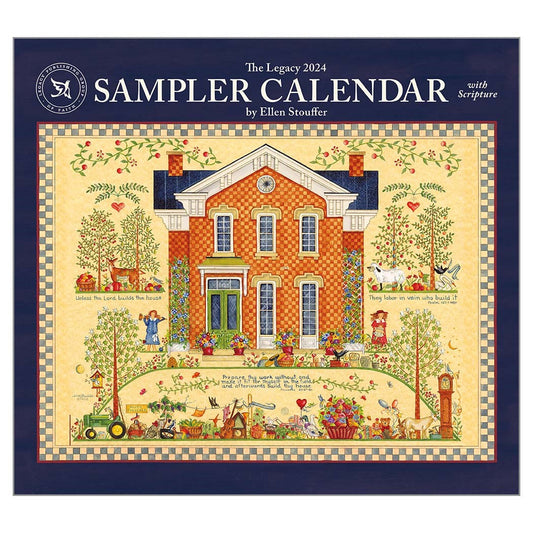 Wall Calendar-2024-Sampler (13.66" x 12")