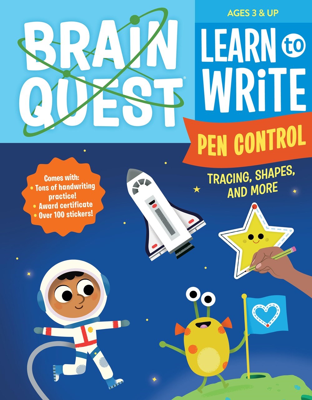 Brain Quest Learn To Write: Pen Control Tracing Shapes And More