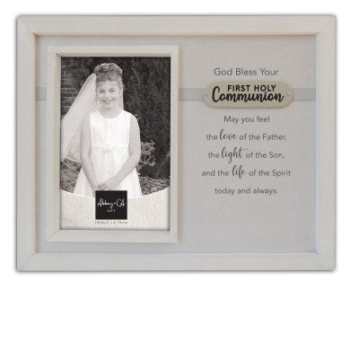 Frame-First Communion-Girl (Holds 4x6 Photo)