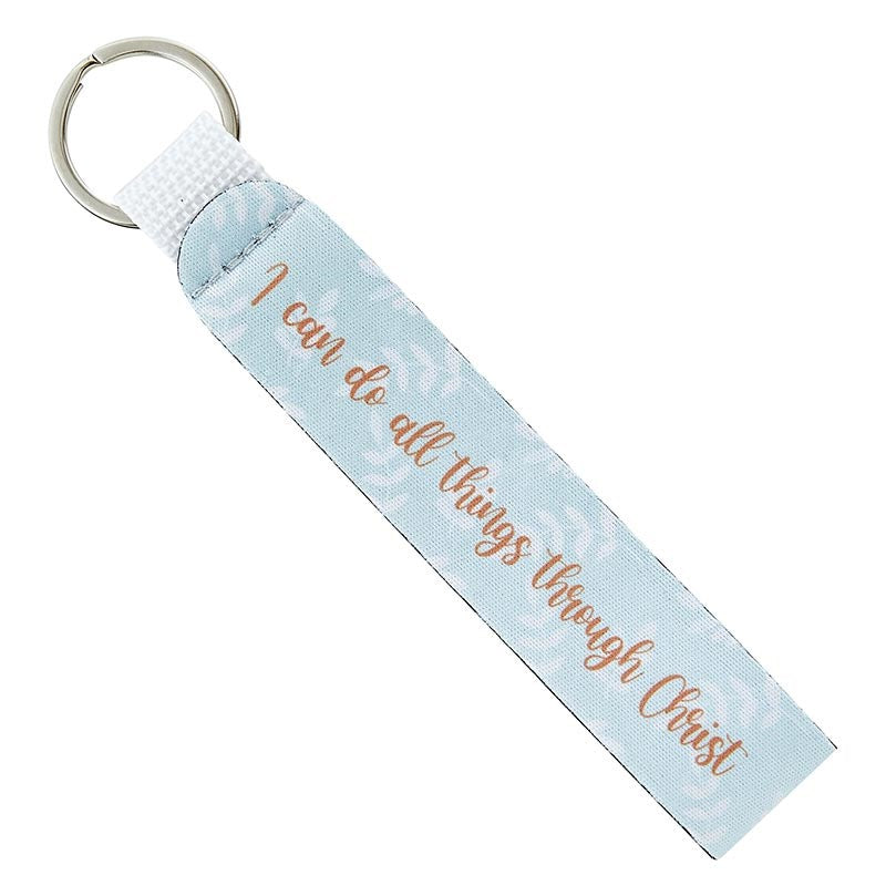 Keychain w/Strap-All Things (6.25"L)