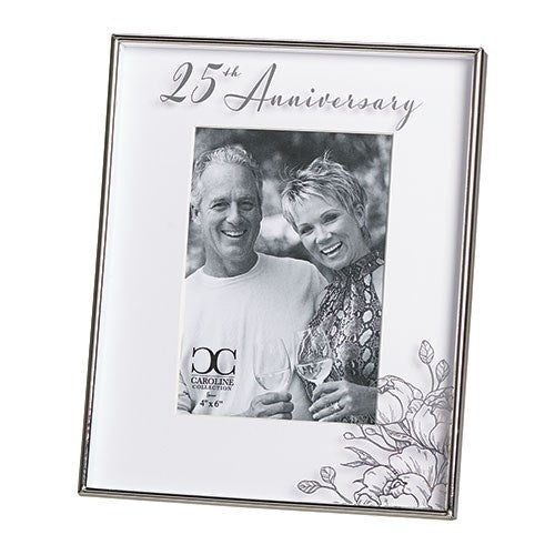 Frame-25th Anniversary (Holds 4x6 Photo)