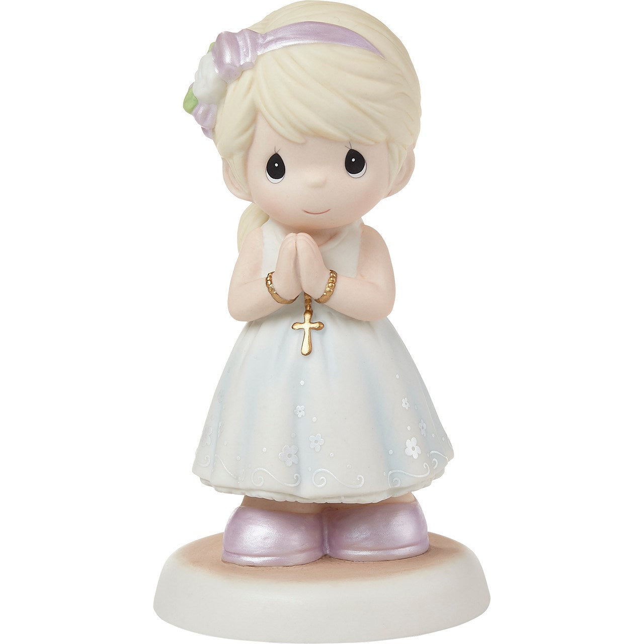 Figurine-Blessings On Your First Communion-Girl (Blonde)