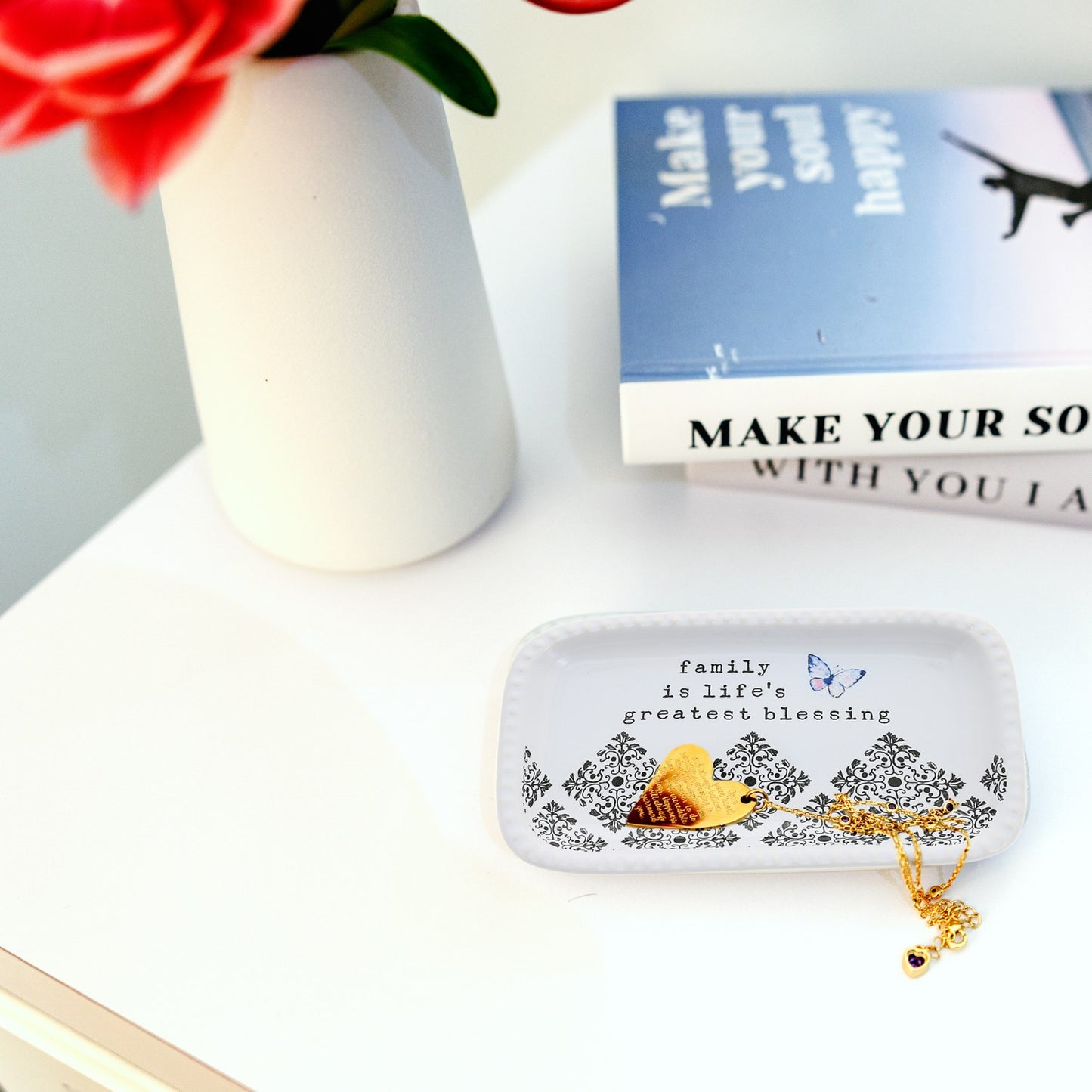 Keepsake Dish-Family...Life's Greatest Blessing-5"x 3"