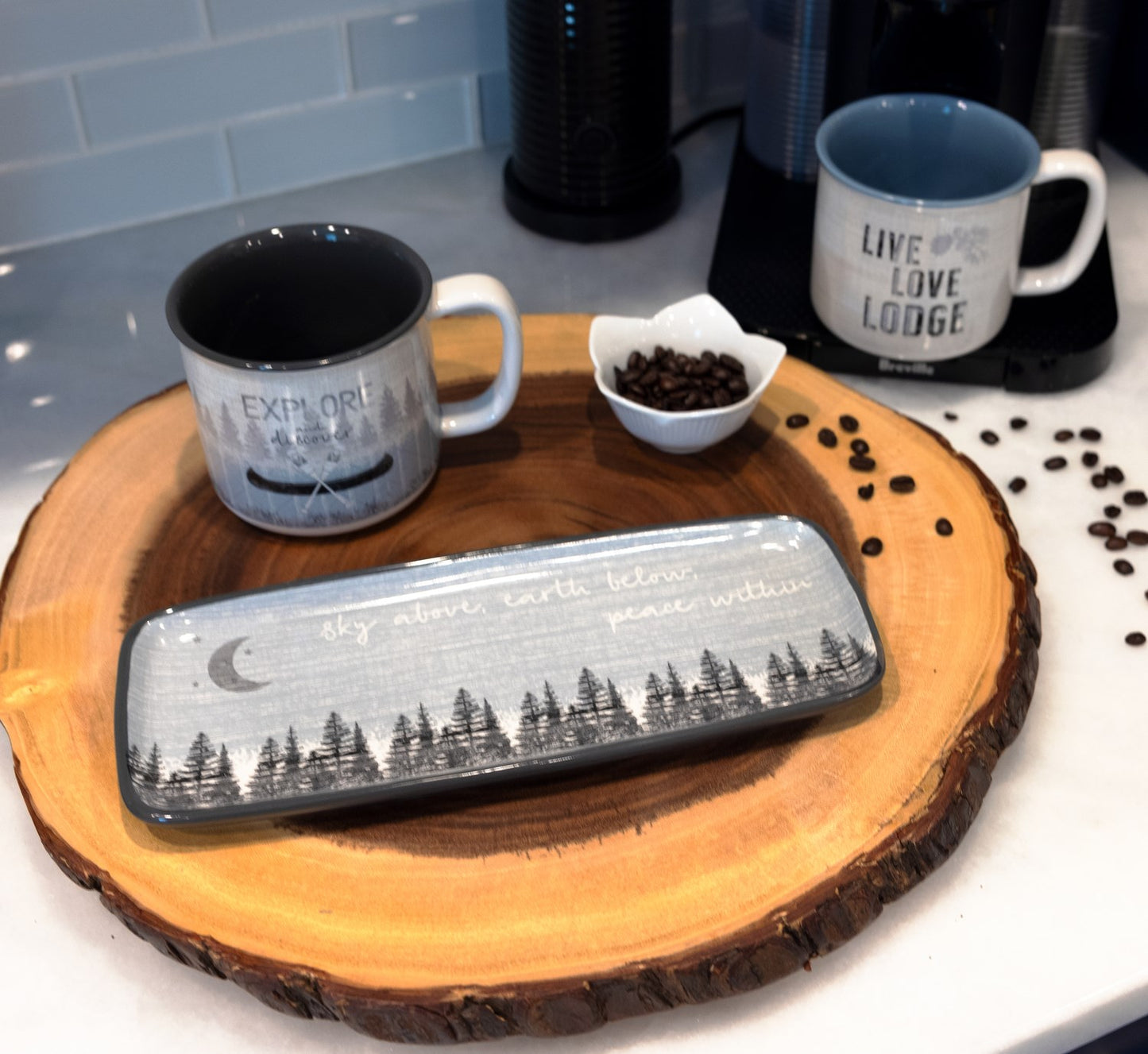 Serving Tray-Wild Woods-Sky Above Earth Below-11"