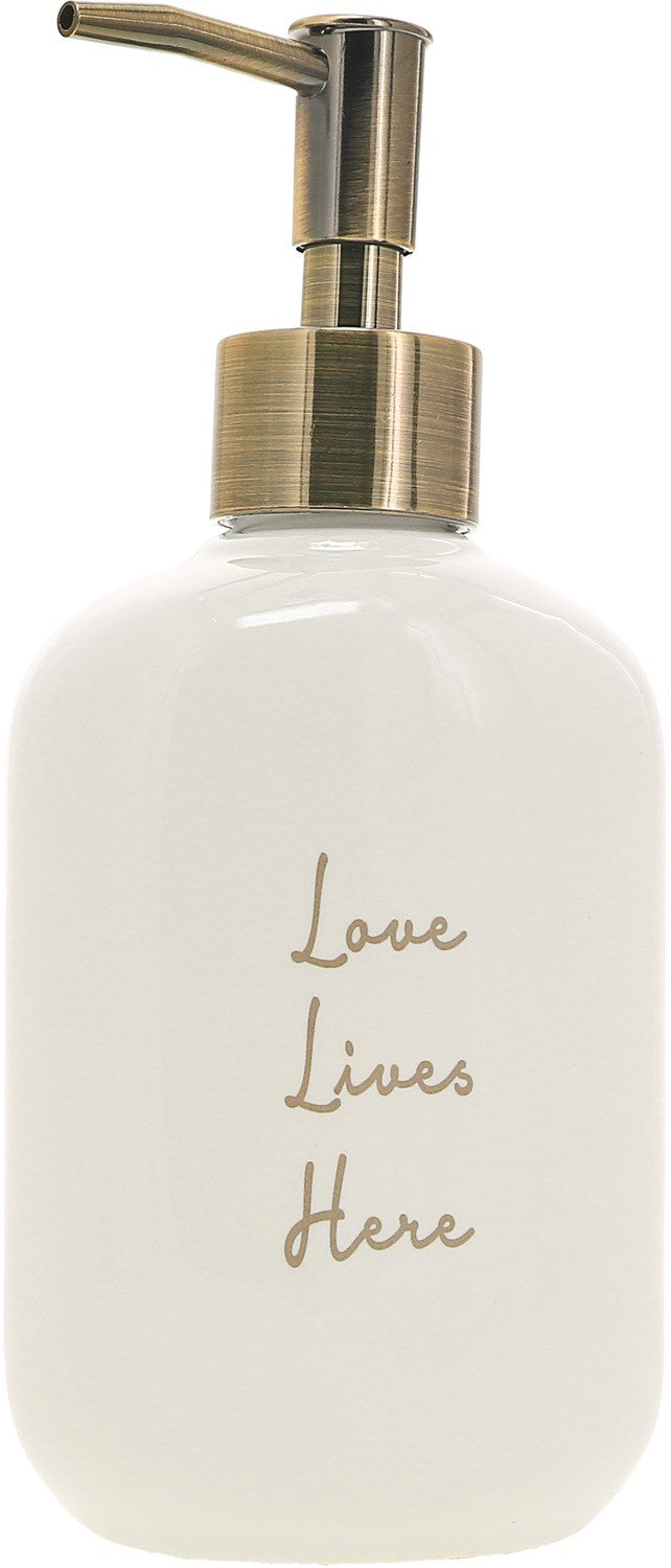 Soap Dispenser-Love Lives Here