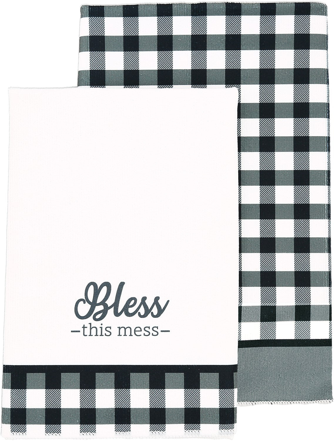 Tea Towel-Bless This Mess-2 Towel Gift Set
