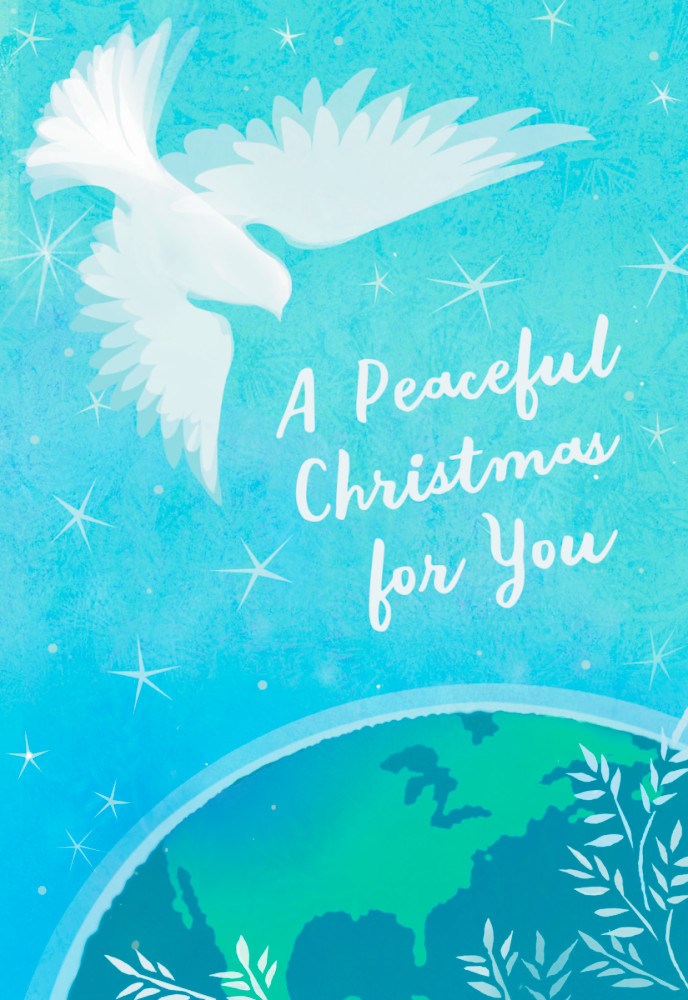 Boxed Card-Christmas-Peaceful Christmas-Good Steward (Box Of 18)