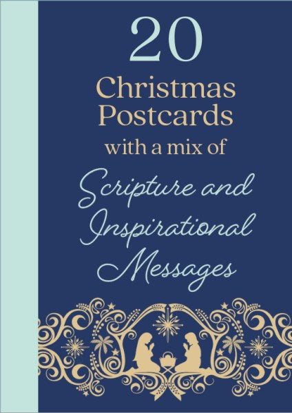Boxed Card-Christmas-Inspirational Christmas Postcard Book (Pack Of 20)