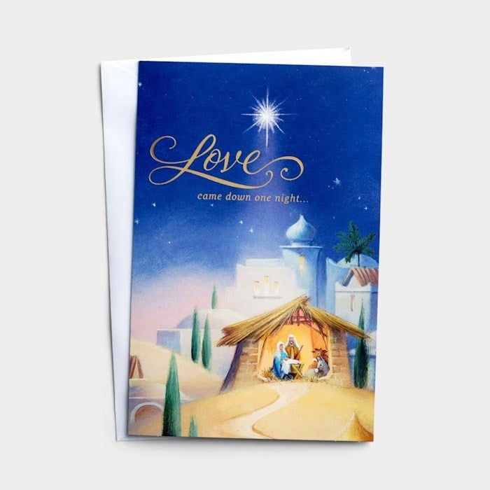 Boxed Card-Christmas-Love Came Down-Bulk (Box Of 50)