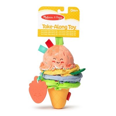 Baby Play-Ice Cream Take-Along Pull Toy (Ages 0+)