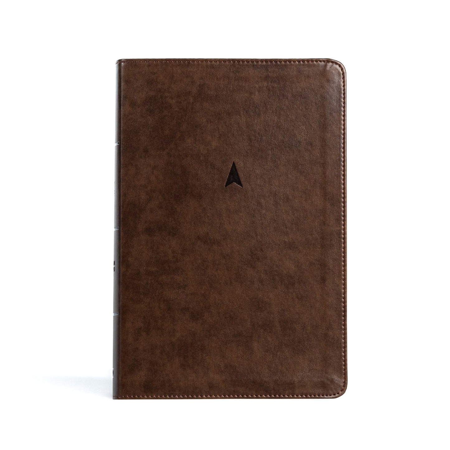 CSB Personal Size Giant Print Bible-Brown LeatherTouch