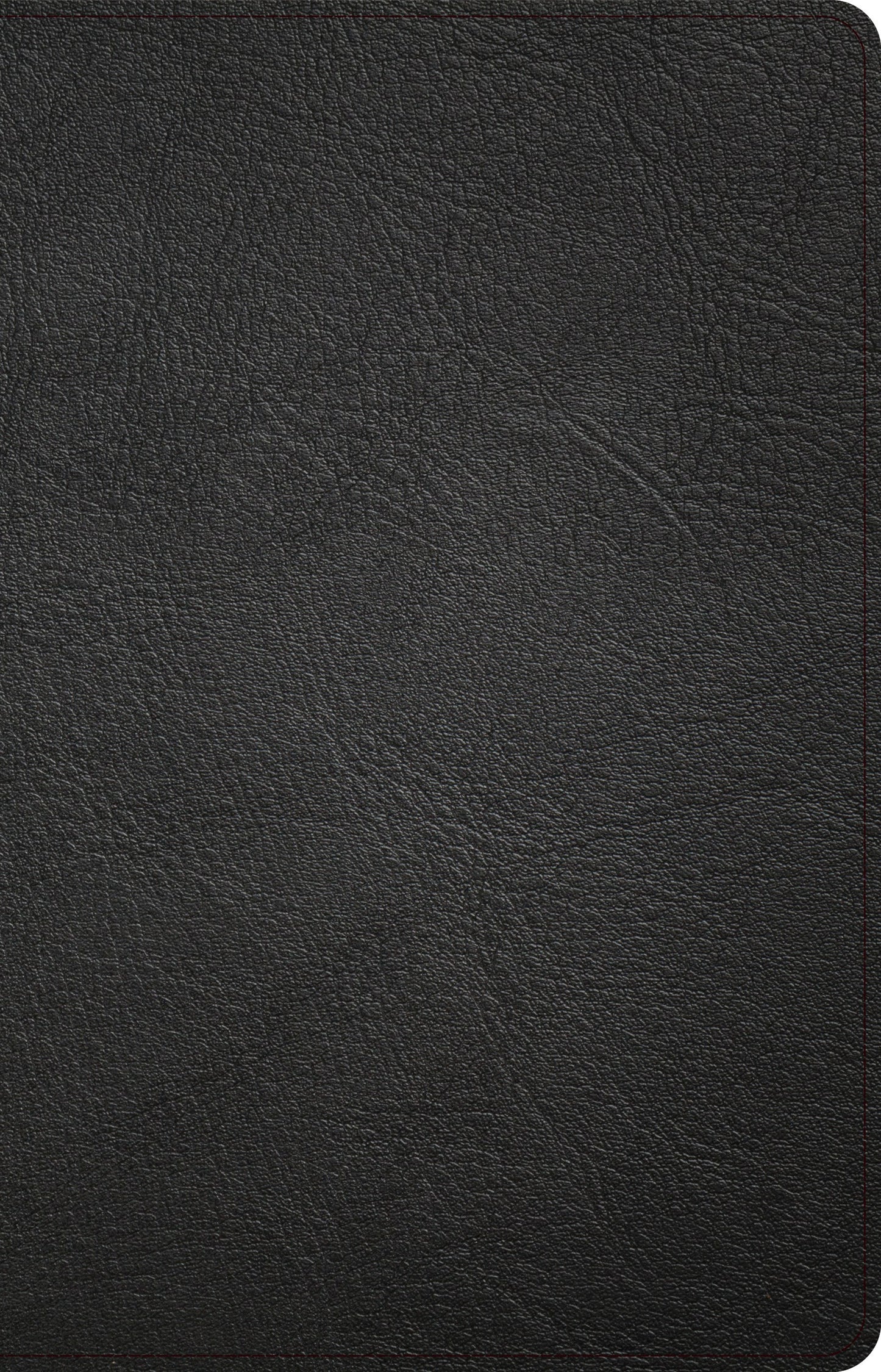 NASB 2020 Large Print Thinline Bible (Holman Handcrafted Collection)-Black Premium Goatskin