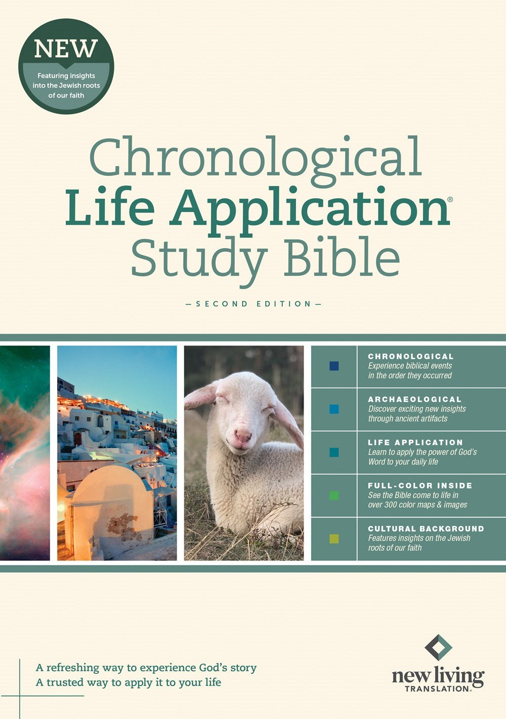 NLT Chronological Life Application Study Bible (Second Edition)-Hardcover