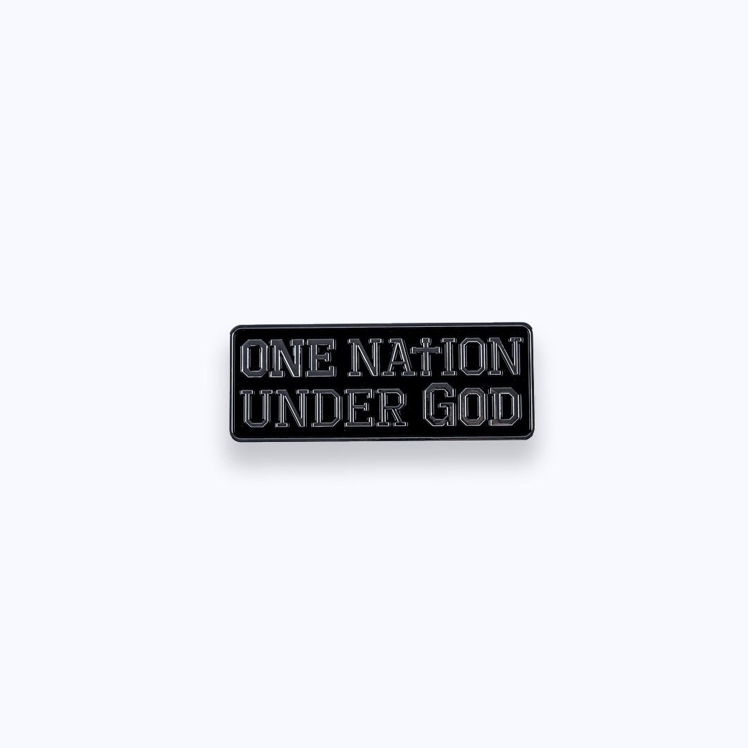 Auto Emblem-One Nation Under God (Pack Of 6)
