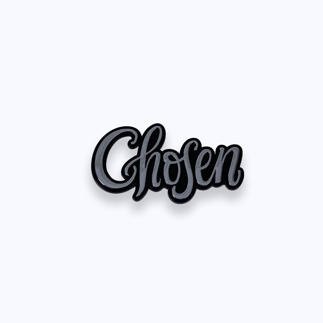 Auto Emblem-Chosen (Pack Of 6)