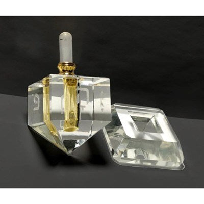The Miracle Dreidel With Vial Of Oil-Crystal (#9168)