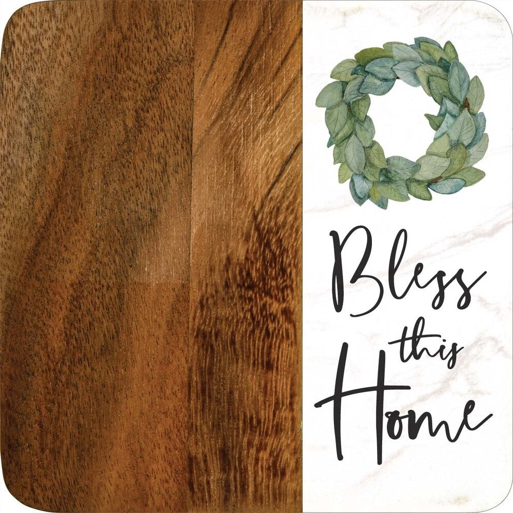 Coaster Set-Bless This House (Pk/4)
