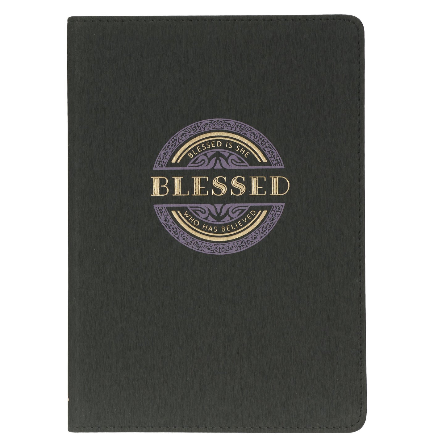 Journal-Classic Black-Blessed Luke 1:45