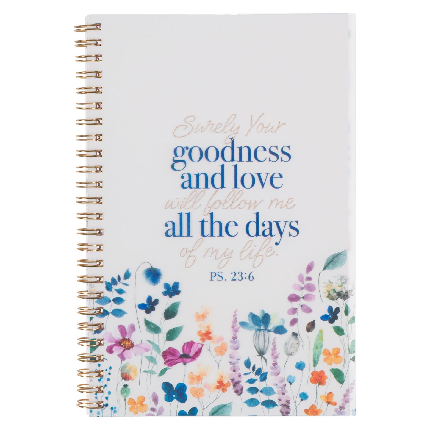 Notebook-Wirebound-Goodness & Love Ps. 23:6