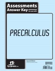 Precalculus Assessments Answer Key (Second Edition) (#511501)
