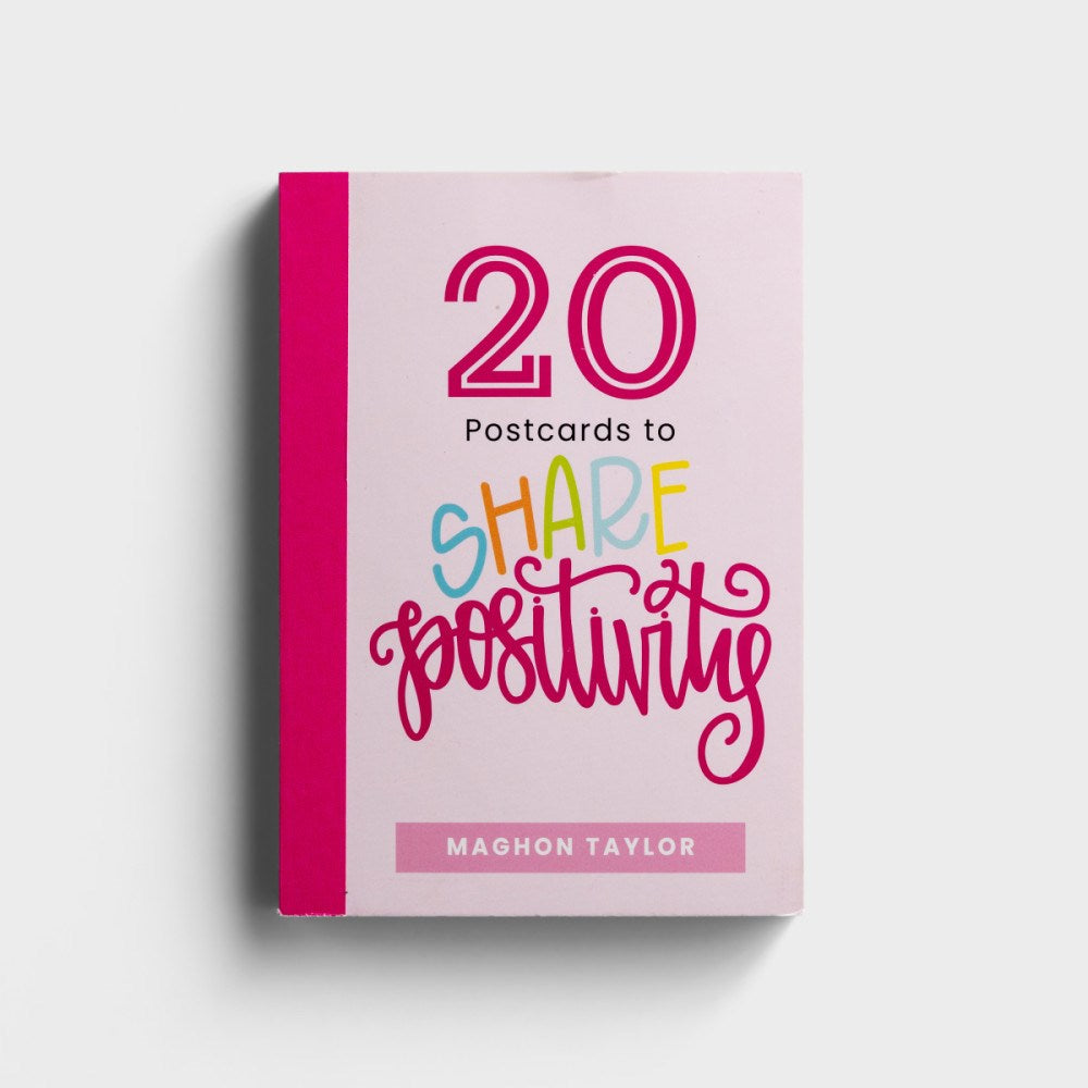 Postcard Book-Share Positivity (Pack Of 20)