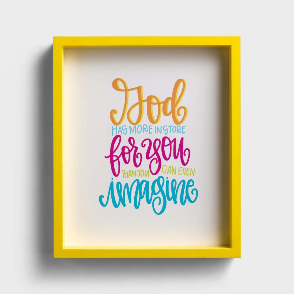 Wall Decor-God Has More (14 x 12)