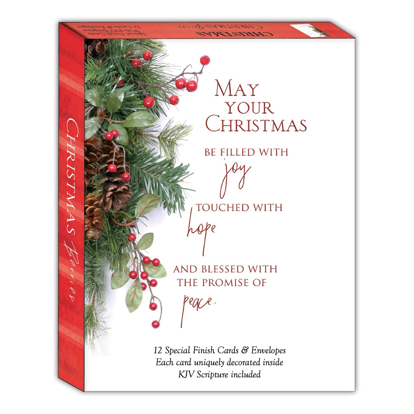 Card-Boxed-Shared Blessings-Christmas-Berries (Box Of 12)