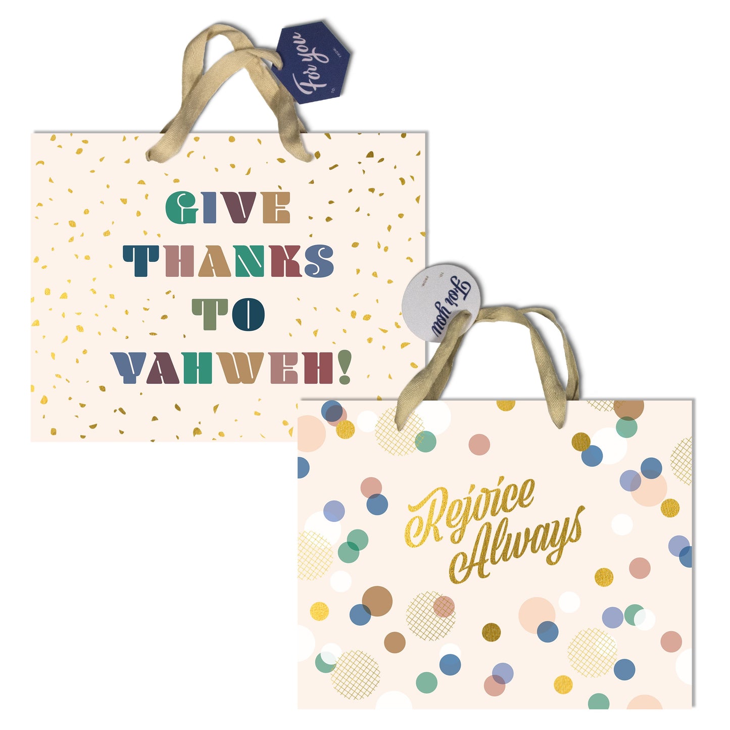 Rejoice in Yahweh Large Gift Bag 2-Pack