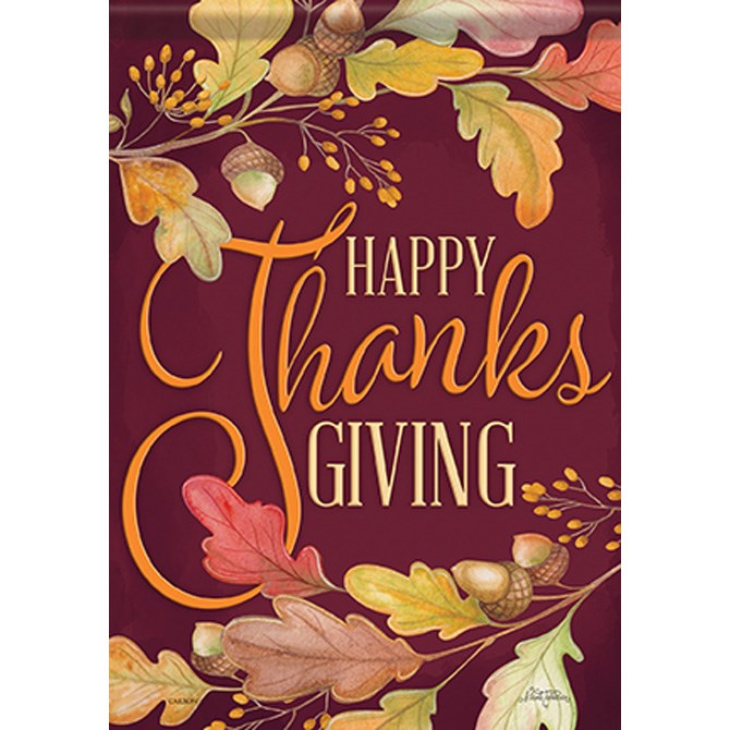 Flag-Garden-Durasoft-Thanksgiving Leaves(12.5" x 18")