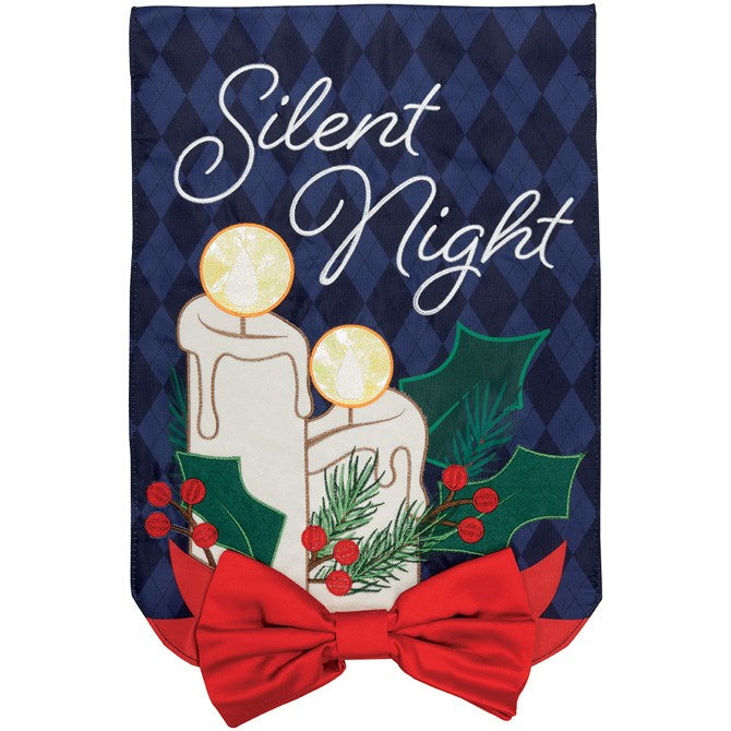 Flag-Garden-Applique-Candles (12.5" x 18")