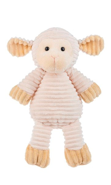 Plush-Ribbles Lamb-Cream/Tan (12")