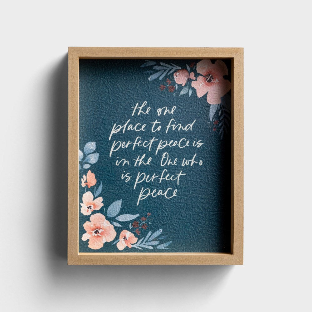 Framed Art-Studio 71/Perfect Peace (10.2" x 8.5")
