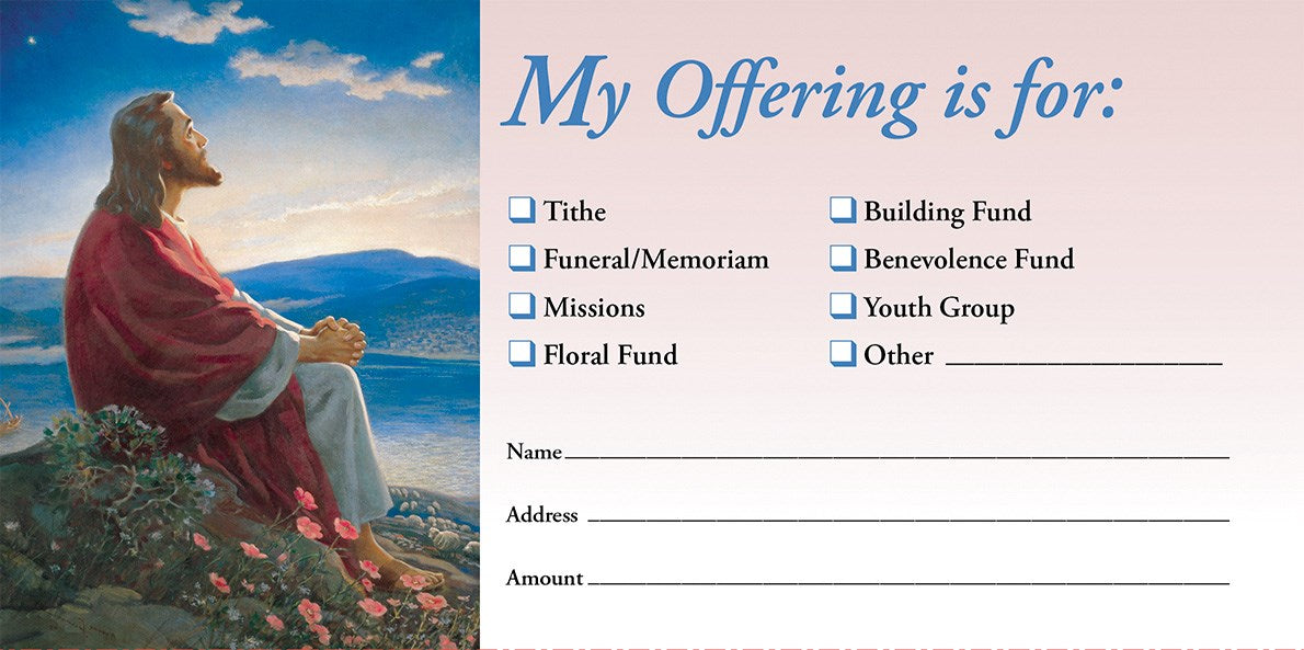 Offering Envelope-My Offering Is For: (Pack of 100)