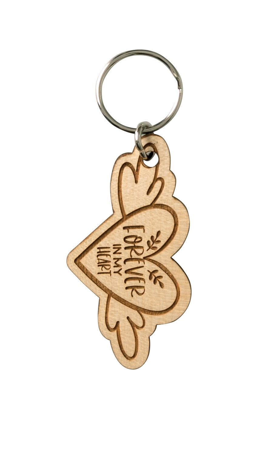 Lasered Keychain-Forever In My Heart