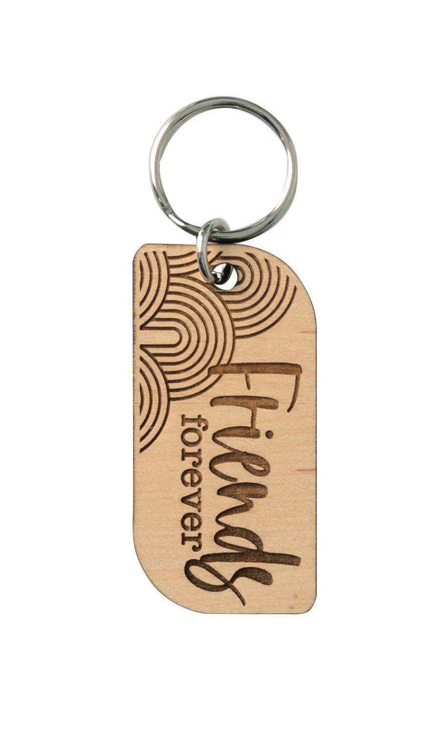 Lasered Keychain-Friends Forever