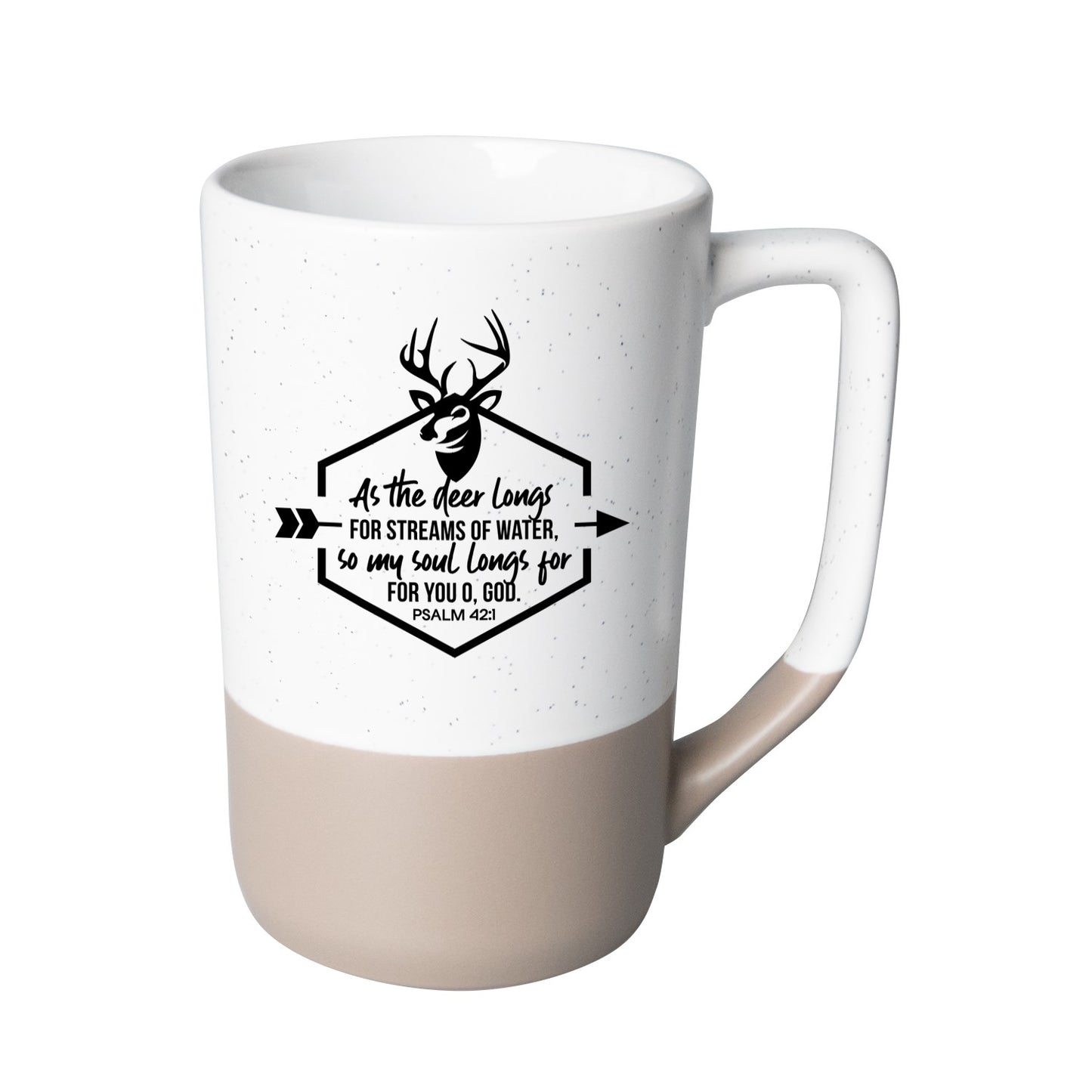 Designer Mugs-Pebble-As The Deer (Psalm 42:1)