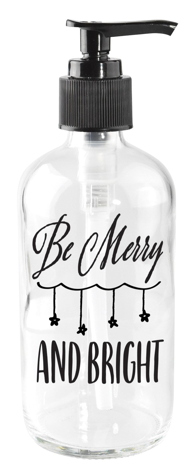 Soap Dispenser-Be Merry (8 Oz)