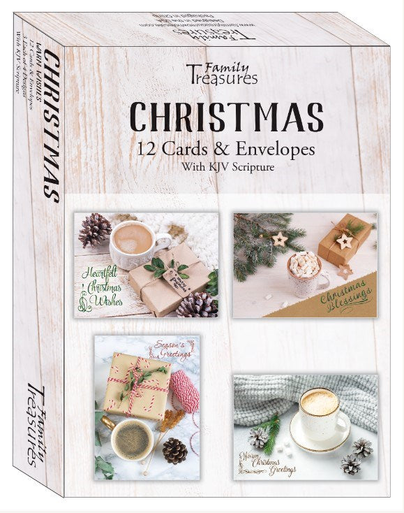 Boxed Card-Christmas-Warm Wishes (Box Of 12)