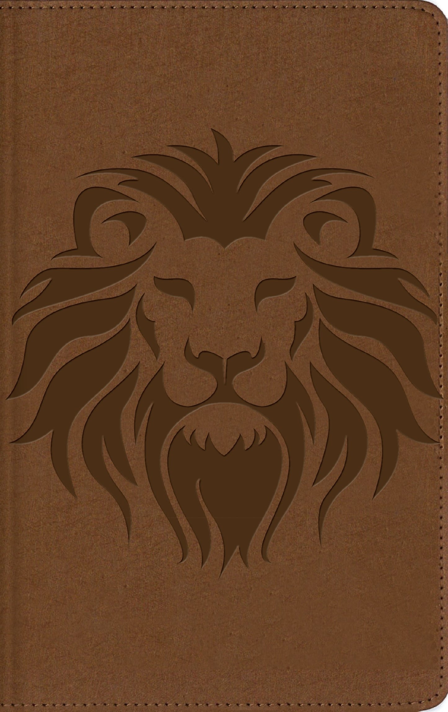 NBLA Kids' Visual Study Bible (Biblia Visual de Estudio Para Ninos)-Brown Leathersoft