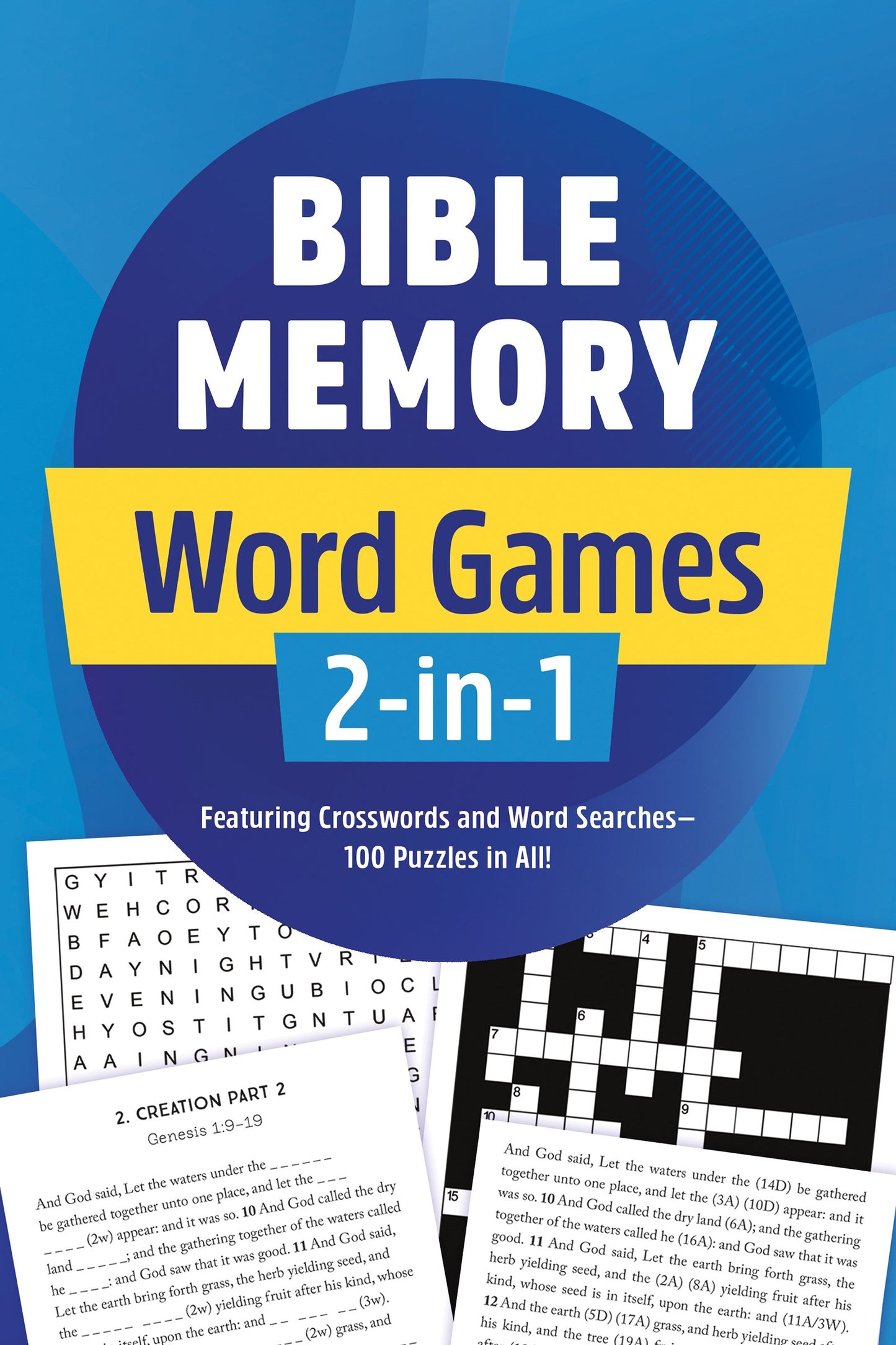 Bible Memory Word Games 2-In-1