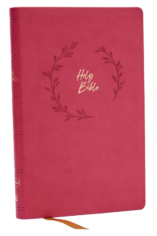 NKJV Value Ultra Thinline Bible (Comfort Print)-Pink Leathersoft