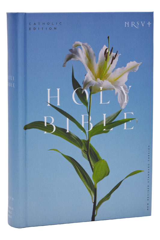 NRSV Catholic Edition Bible (Global Cover Series)-Easter Lily Hardcover