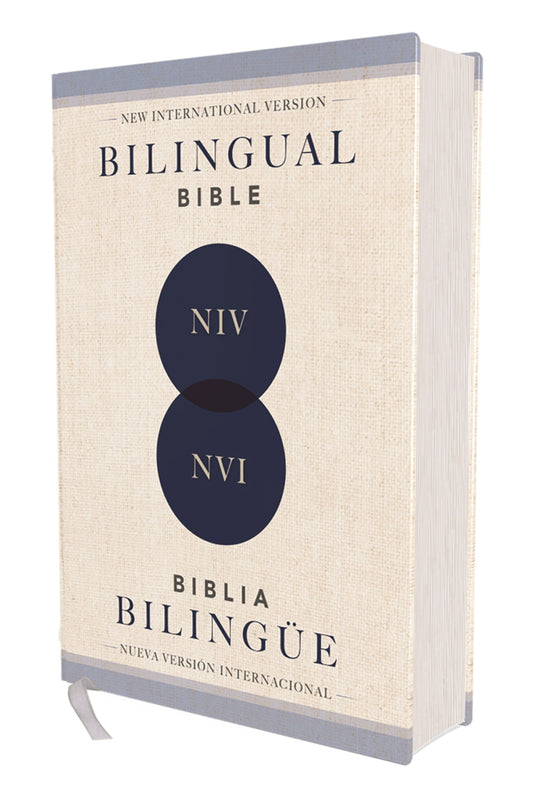 Span-NIV/NVI Bilingual Bible (Comfort Print) (Biblia Bilingue)-Hardcover