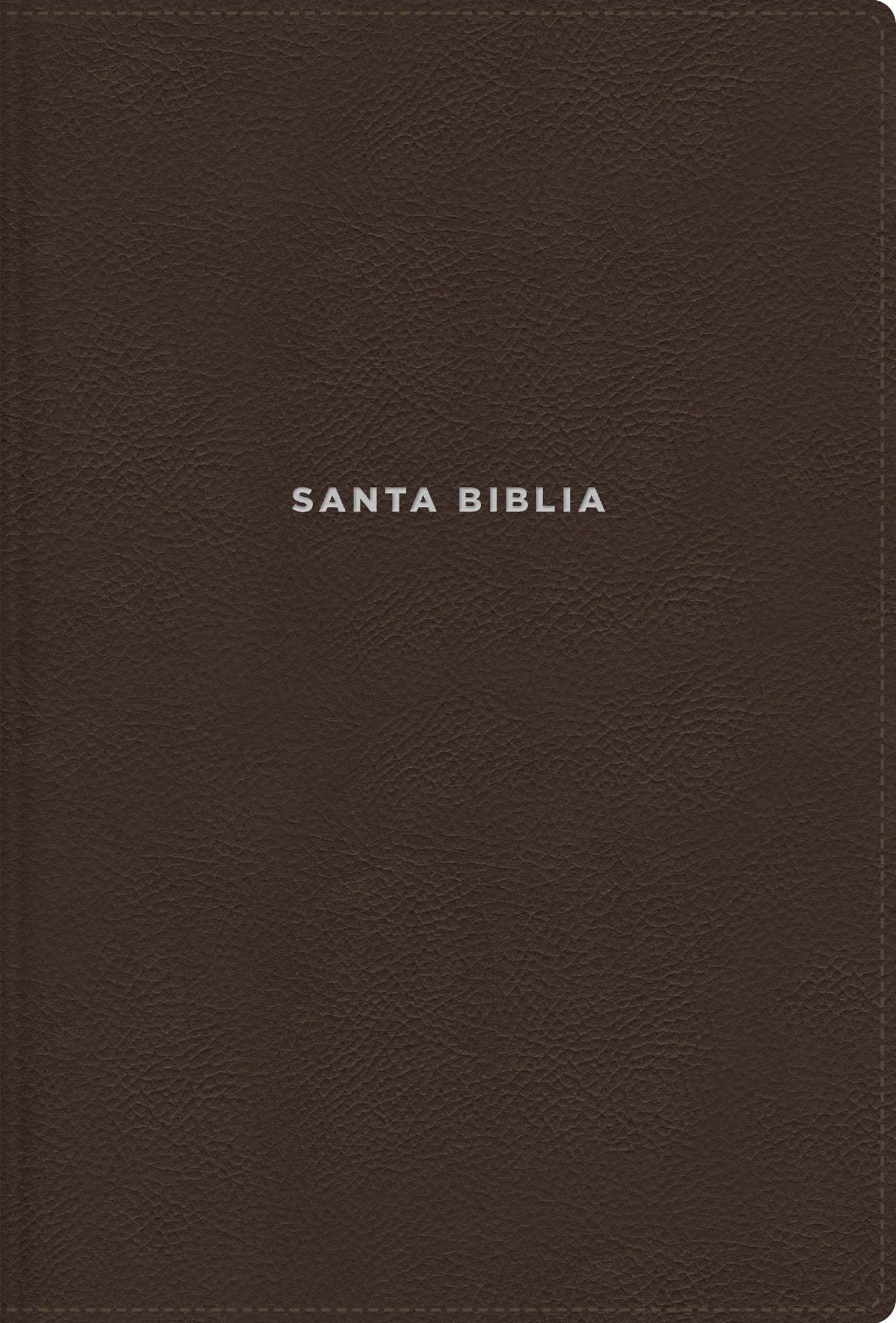 NVI Biblia de Estudio Letra Grande Texto Revisado 2022 (Study Bible/Large Print Revised Tex-Brown Leathersoft Indexed