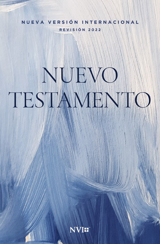 Span-NIV New Testament (Revised Text 2022) (Comfort Print) (Nuevo Testamento  Texto Revisado 2022)-Blue Softcover