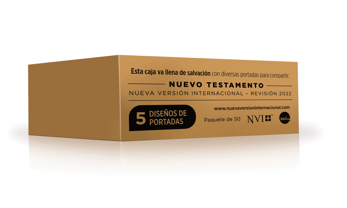NVI New Testament (Revised Text 2022) (Nuevo Testamento Texto Revisado 2022)-Assorted-Softcover (Pack Of 50)